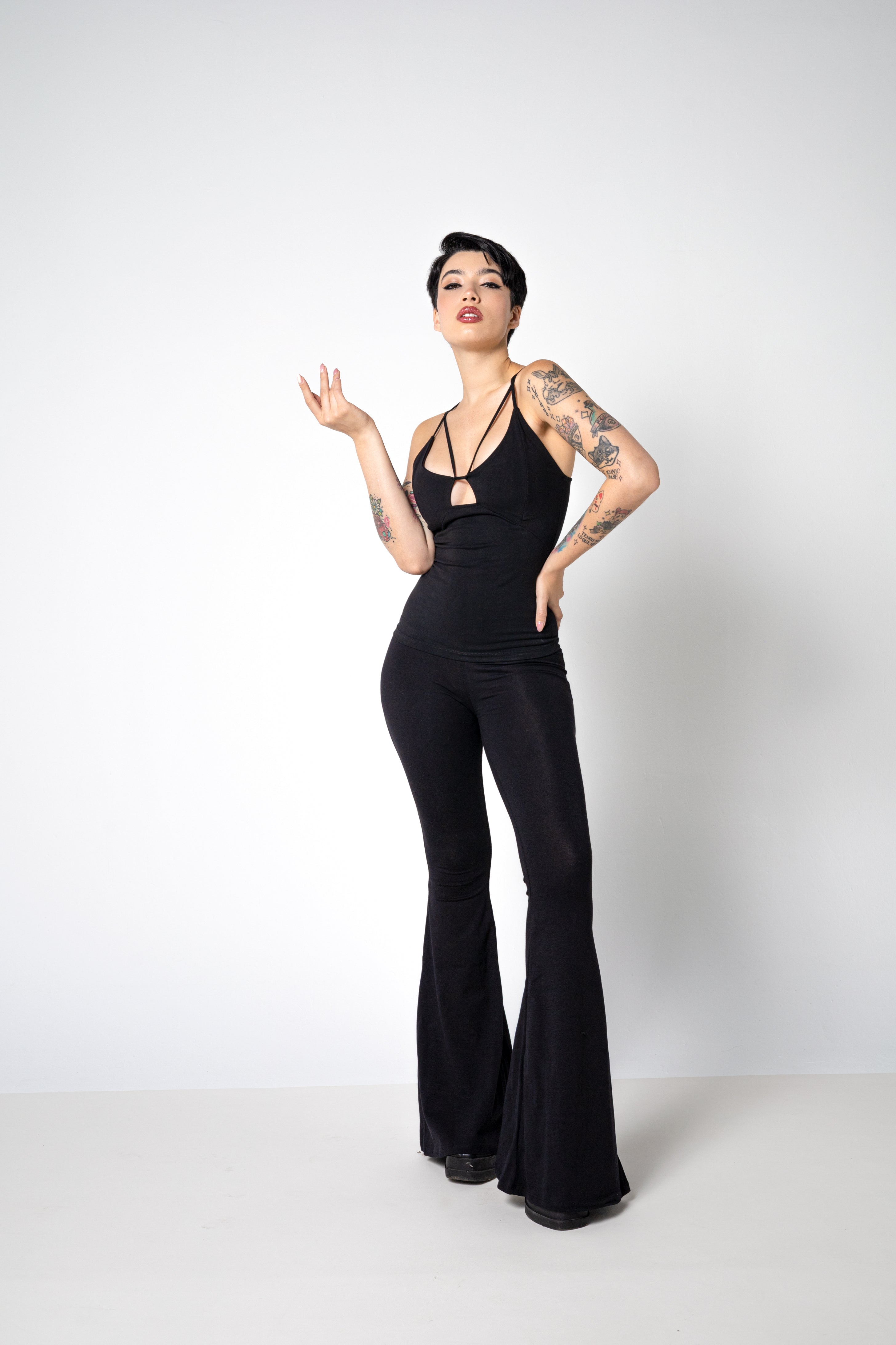 ELLEN Top – Organic Cotton Princess-Cut Strappy Tank