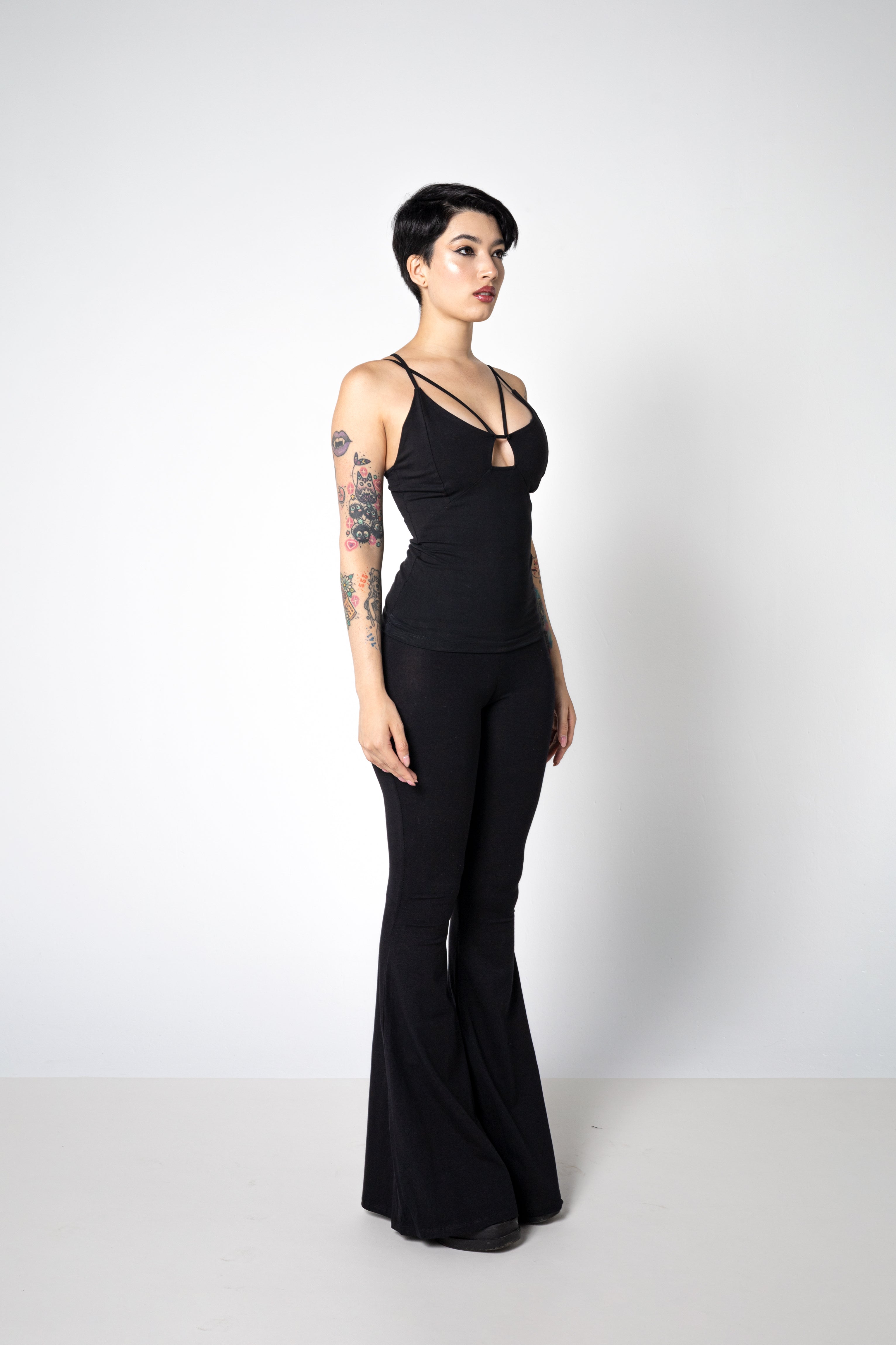 ELLEN Top – Organic Cotton Princess-Cut Strappy Tank