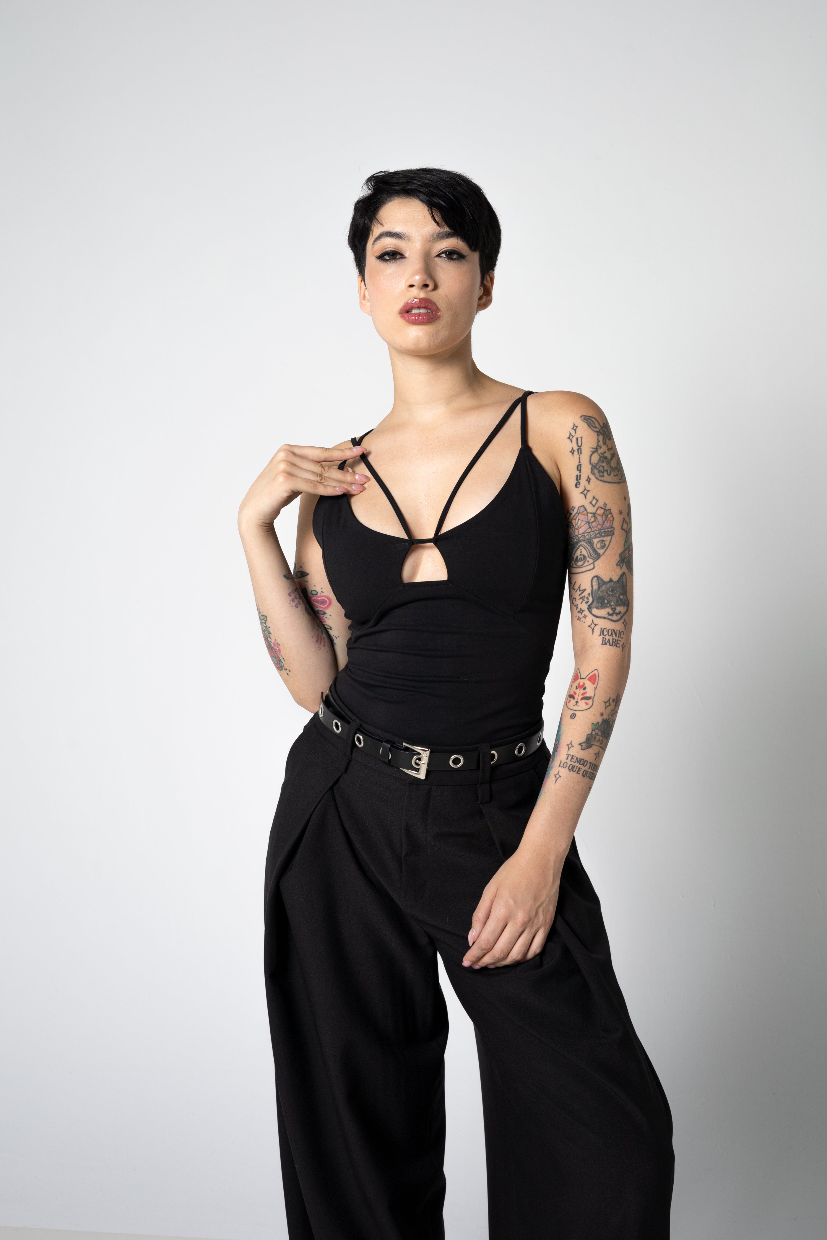 ELLEN Top – Organic Cotton Princess-Cut Strappy Tank