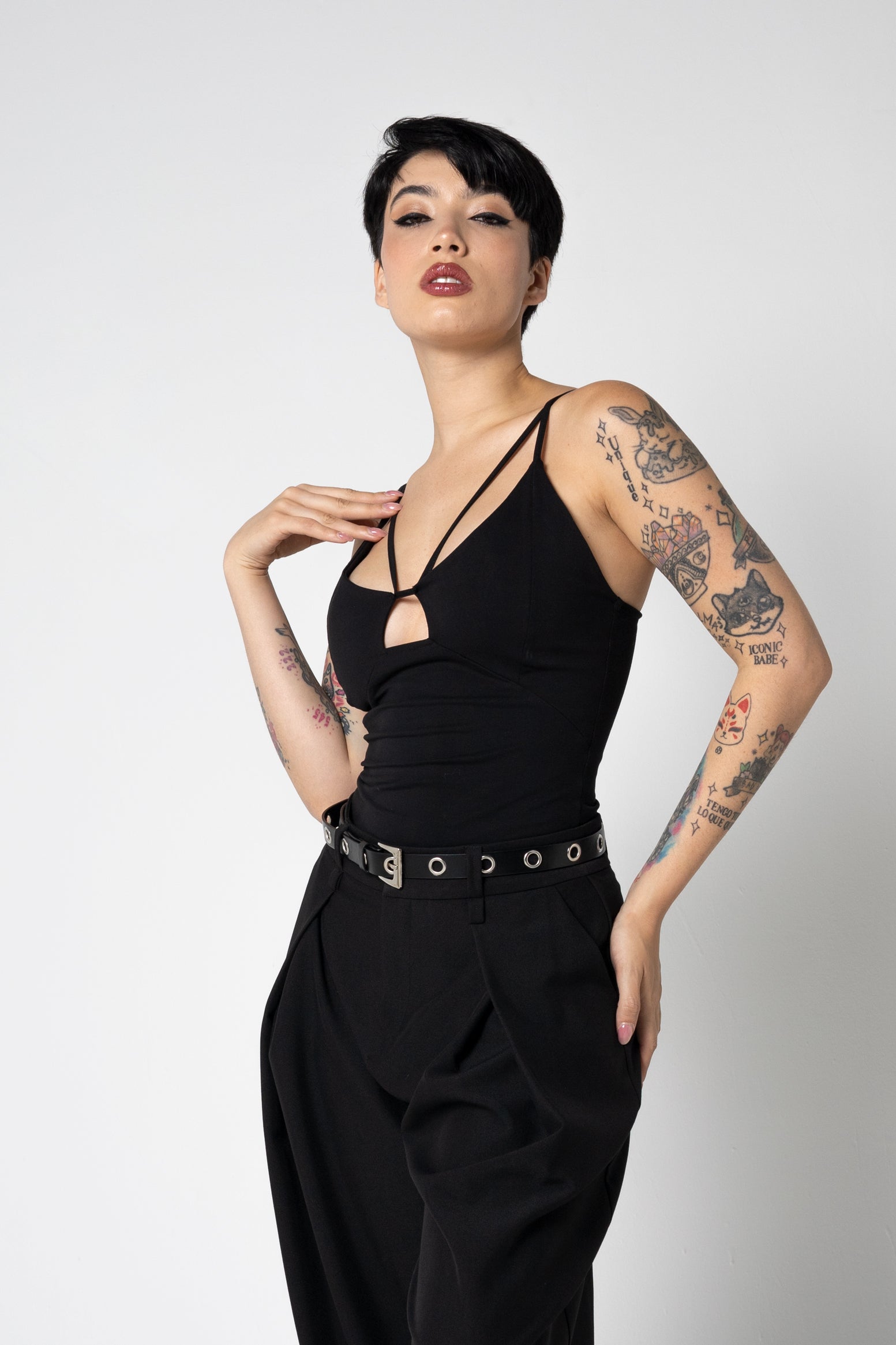 ELLEN Top – Organic Cotton Princess-Cut Strappy Tank