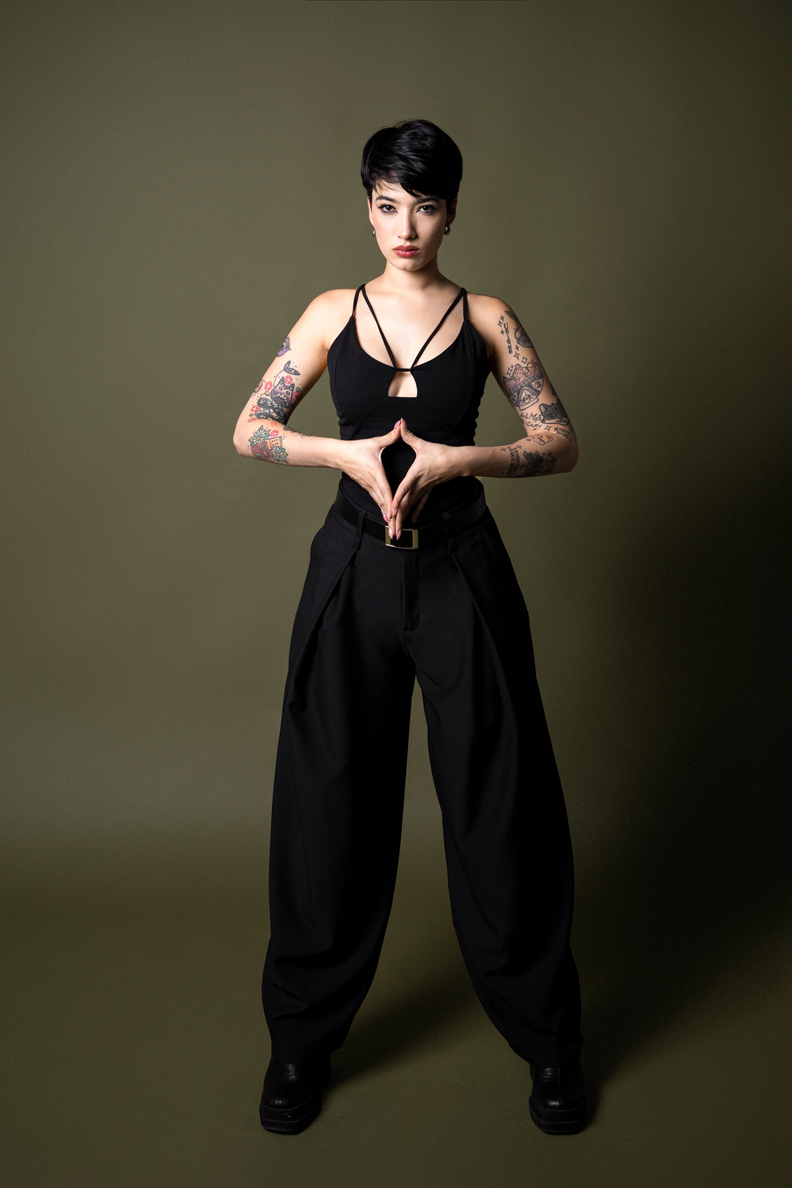 ELLEN Top – Organic Cotton Princess-Cut Strappy Tank