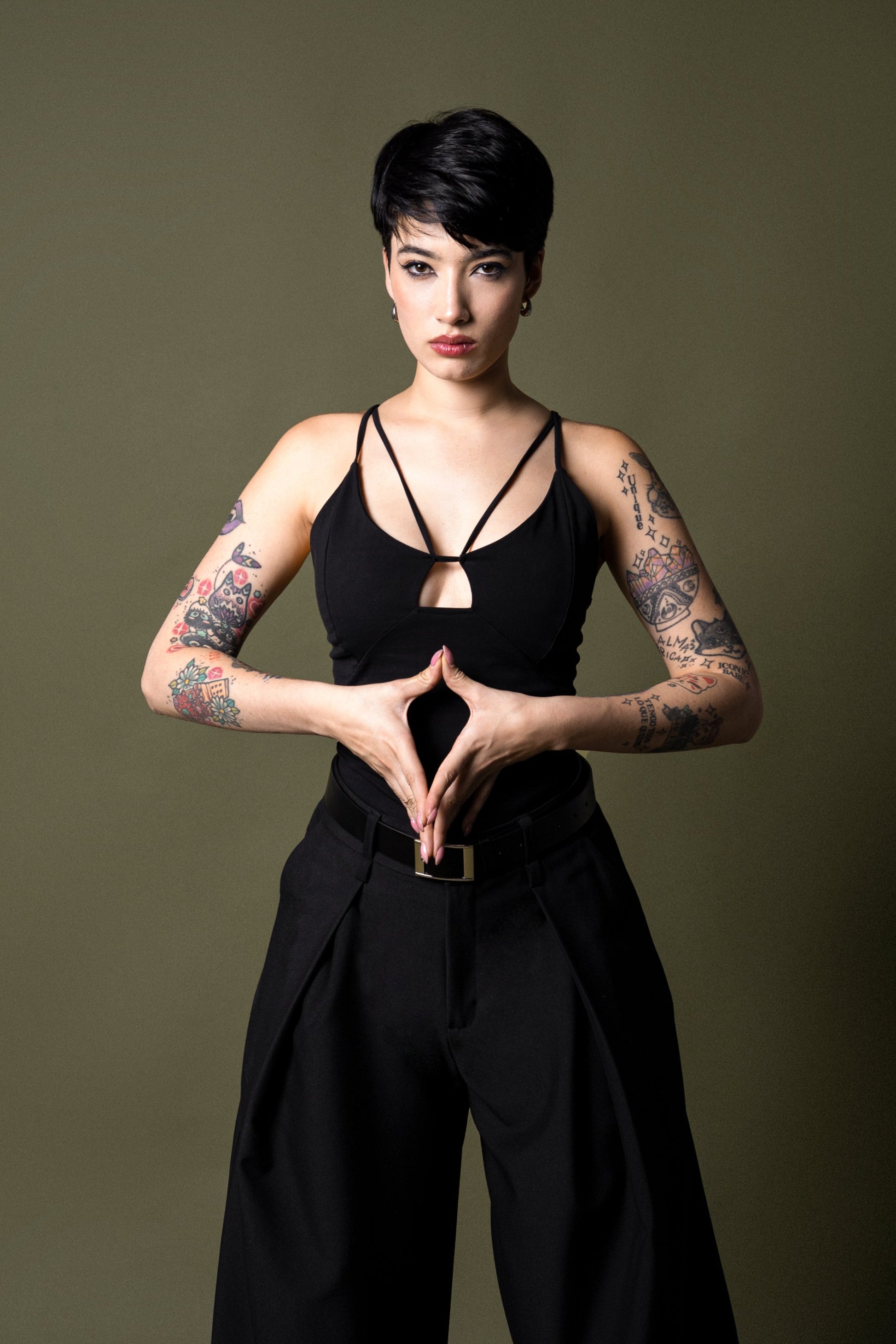 ELLEN Top – Organic Cotton Princess-Cut Strappy Tank