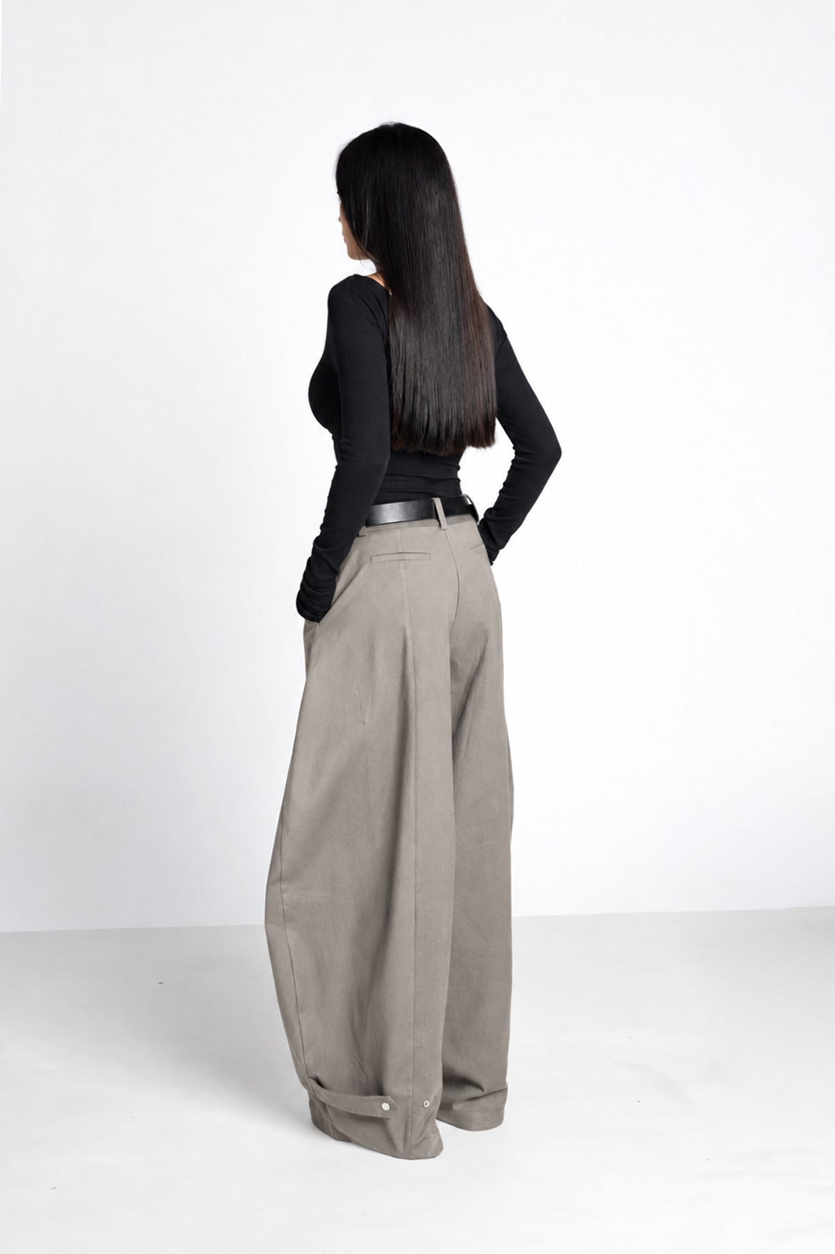 ERYX PANTS GREY - Cotton