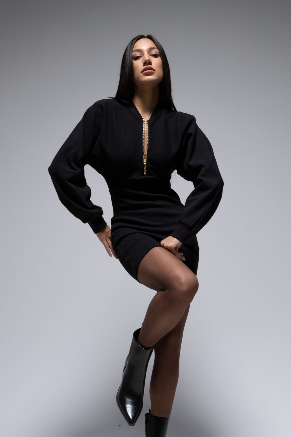 BOMBER DRESS - Organic cotton