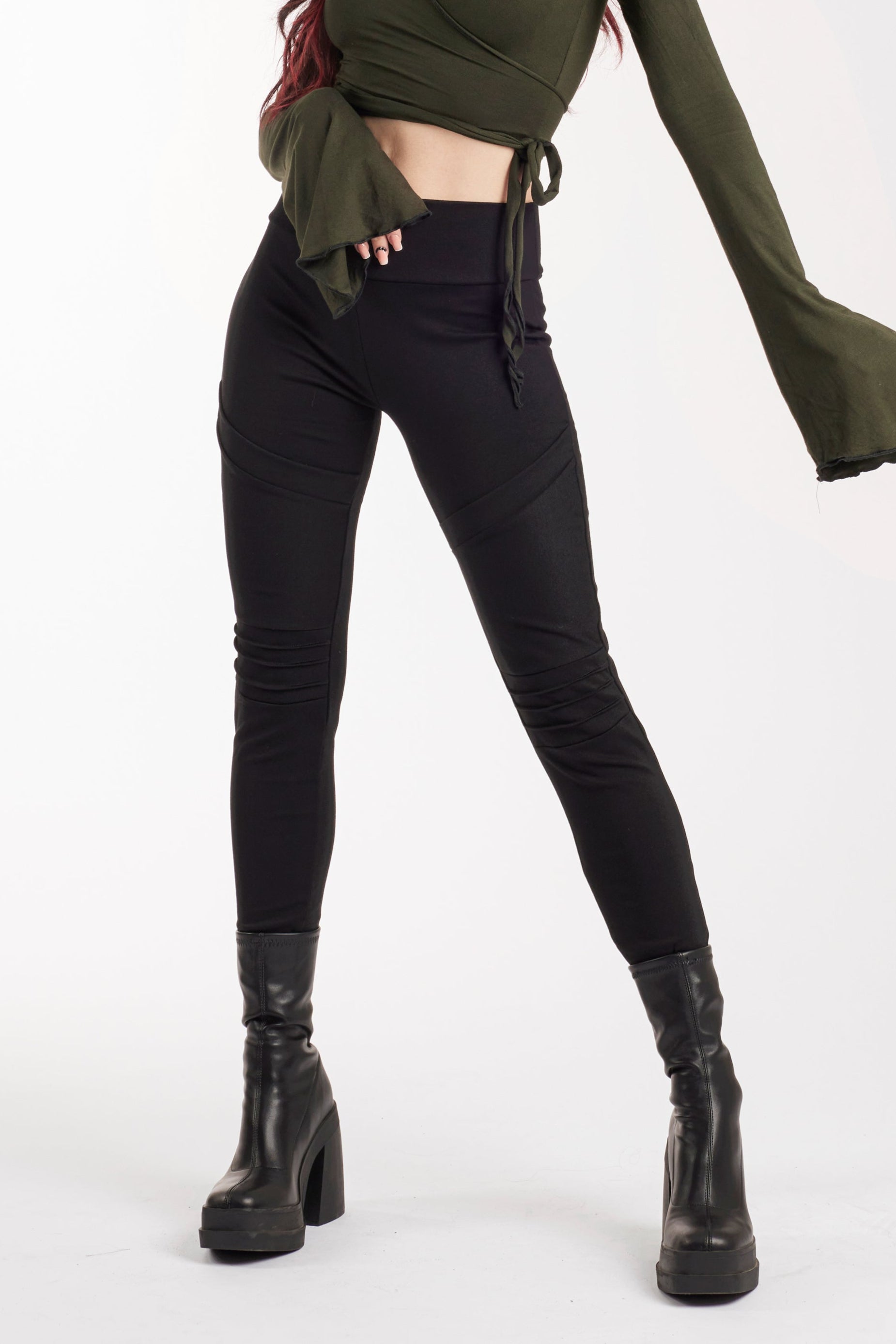 Pantalones elásticos futuristas steampunk