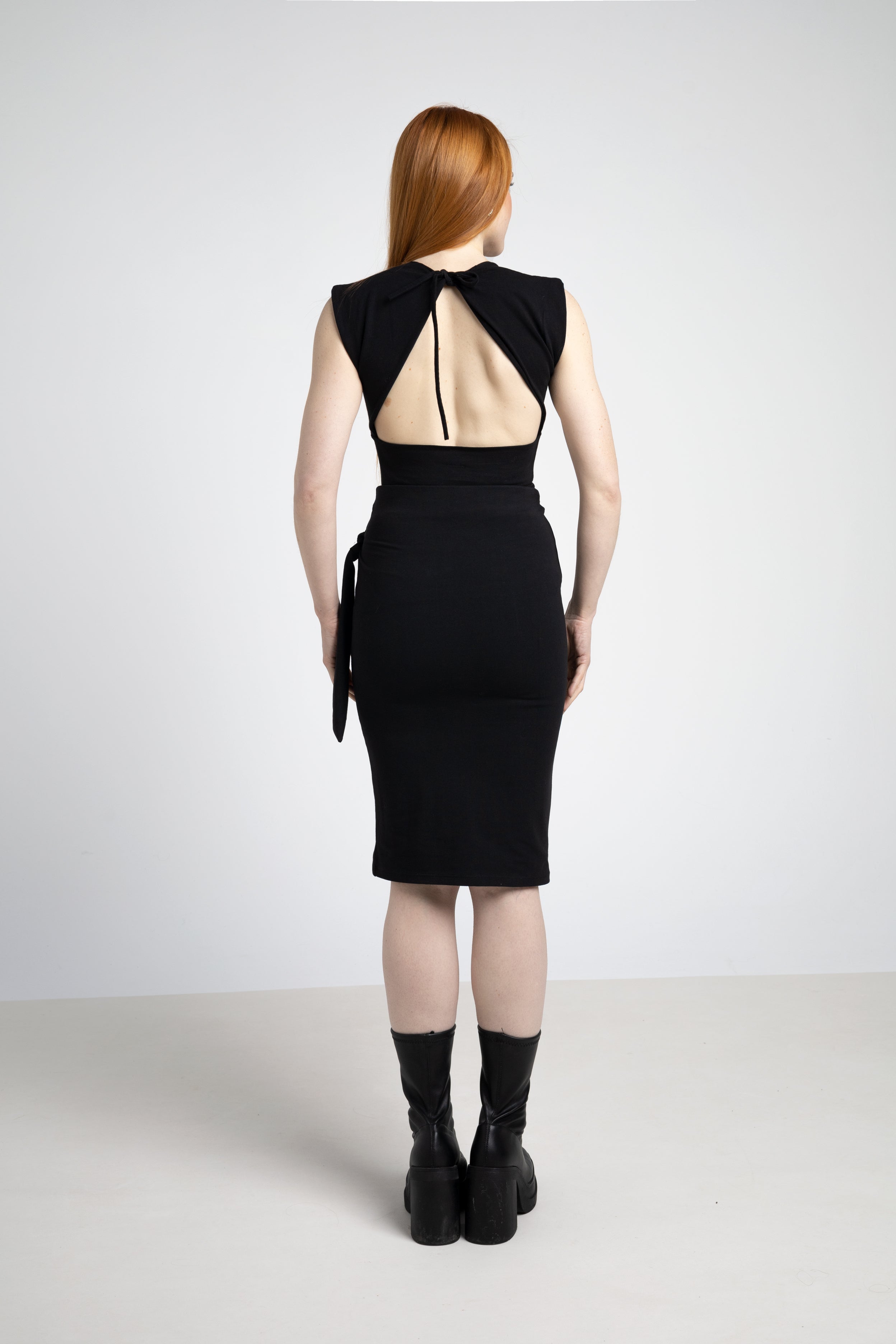 Kaori backless top - Square neck Organic cotton