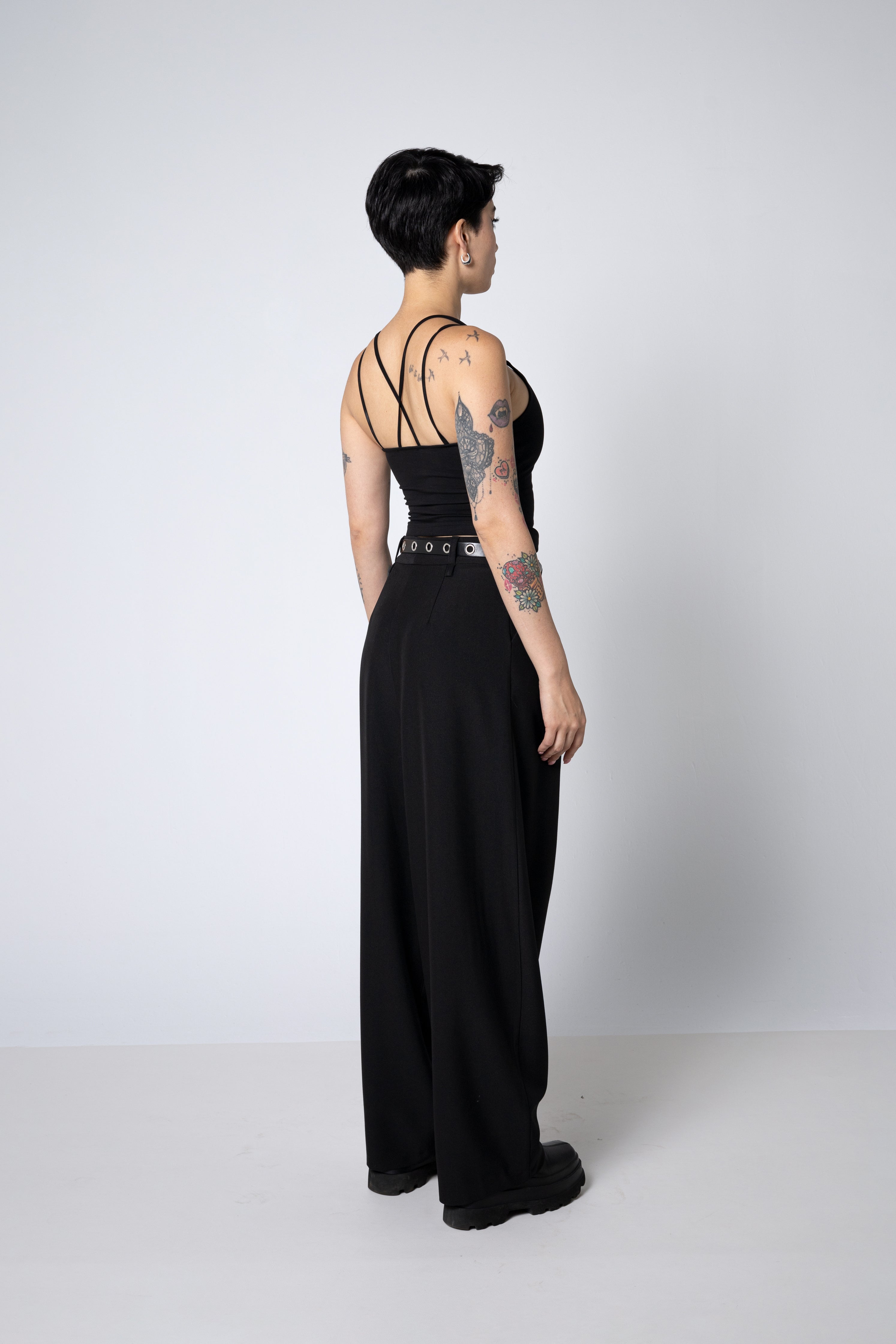 MIA Top – Organic Cotton Cut-Out Strappy Tank