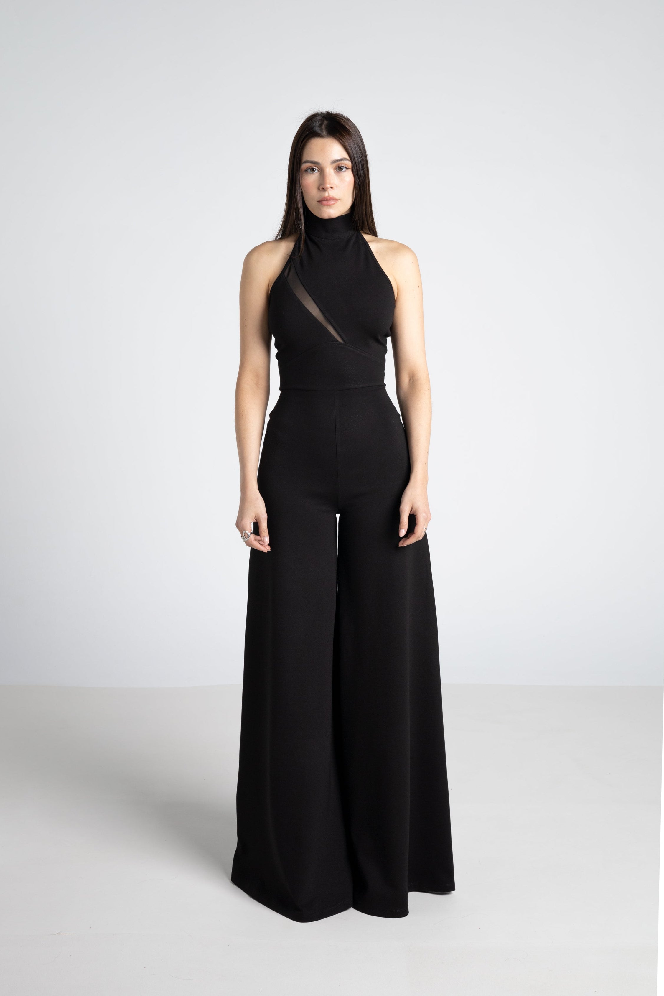 Itala Halter Backless Jumpsuit