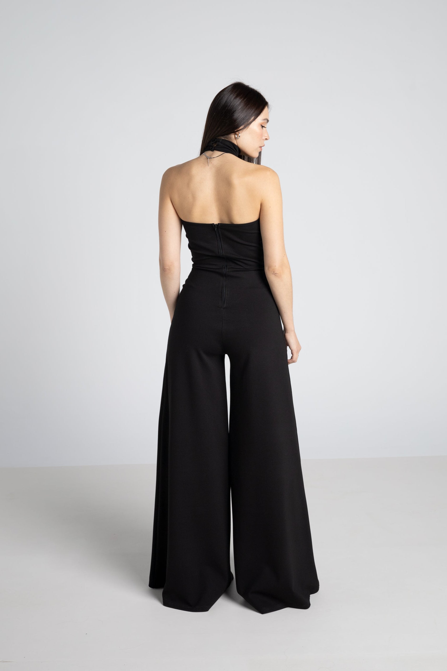 Itala Halter Backless Jumpsuit
