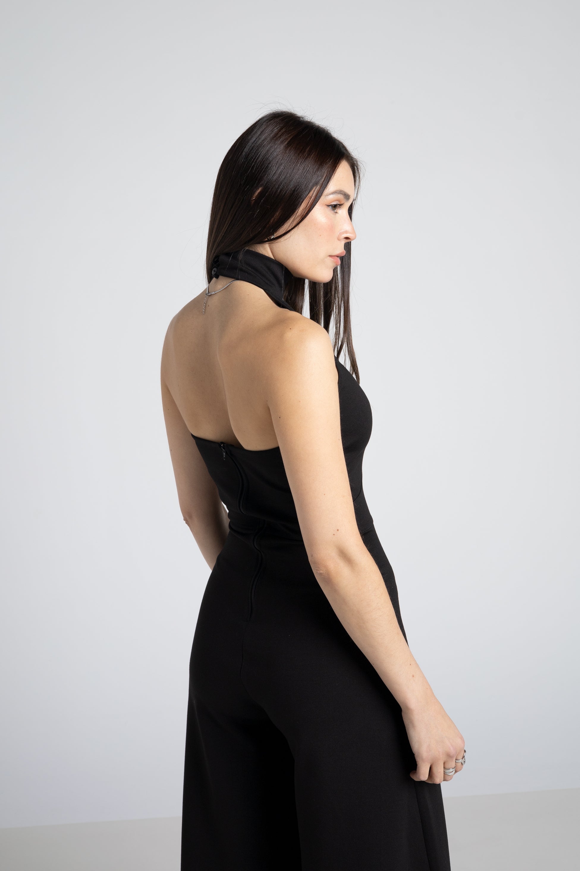 Itala Halter Backless Jumpsuit