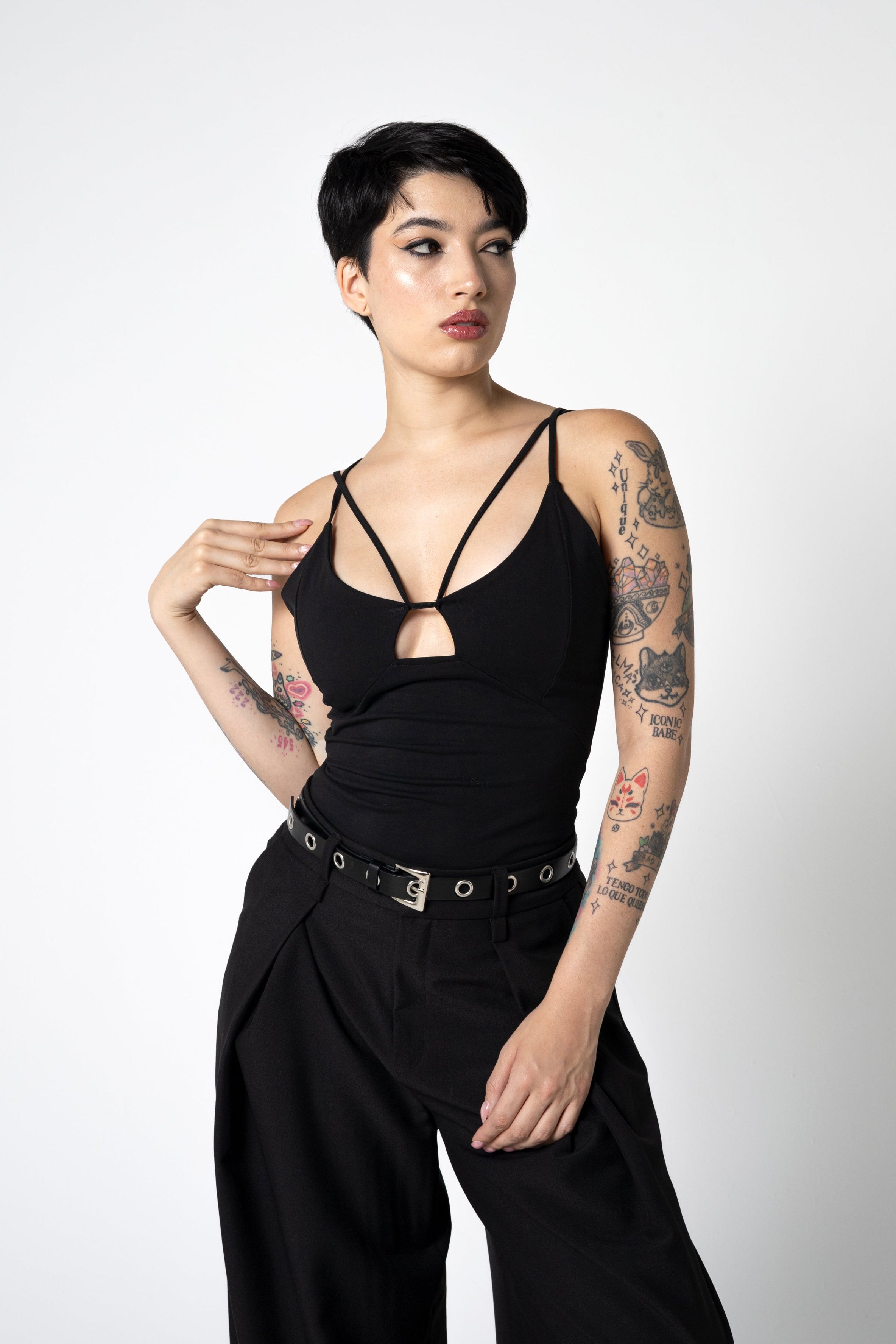 ELLEN Top – Organic Cotton Princess-Cut Strappy Tank