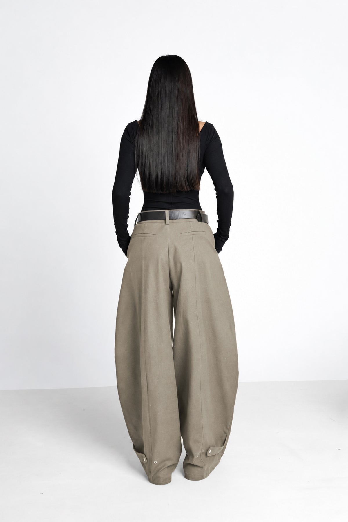 ERYX PANTS GREY -  Cotton