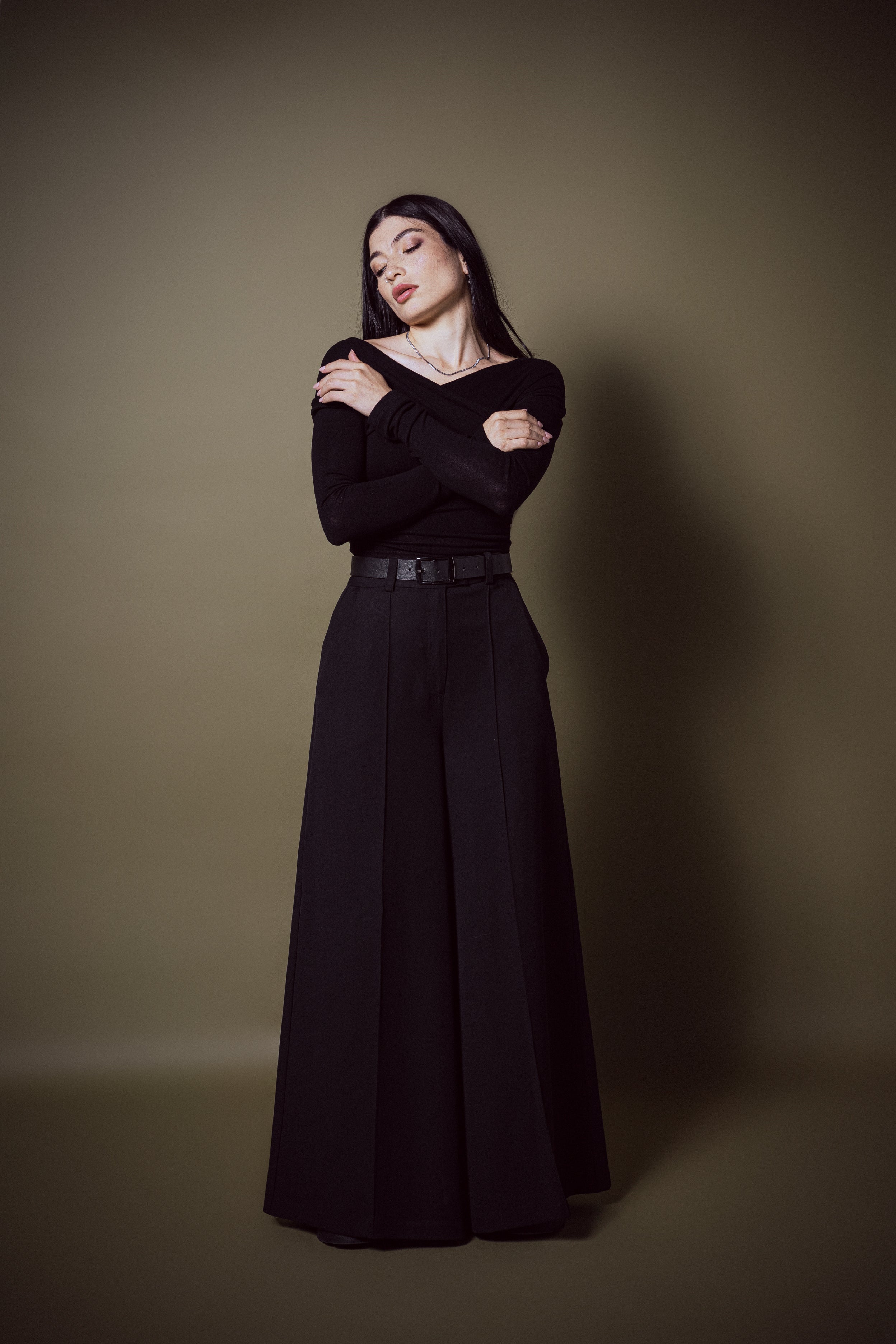 Dafne drapped sleeve top - Ecovero™