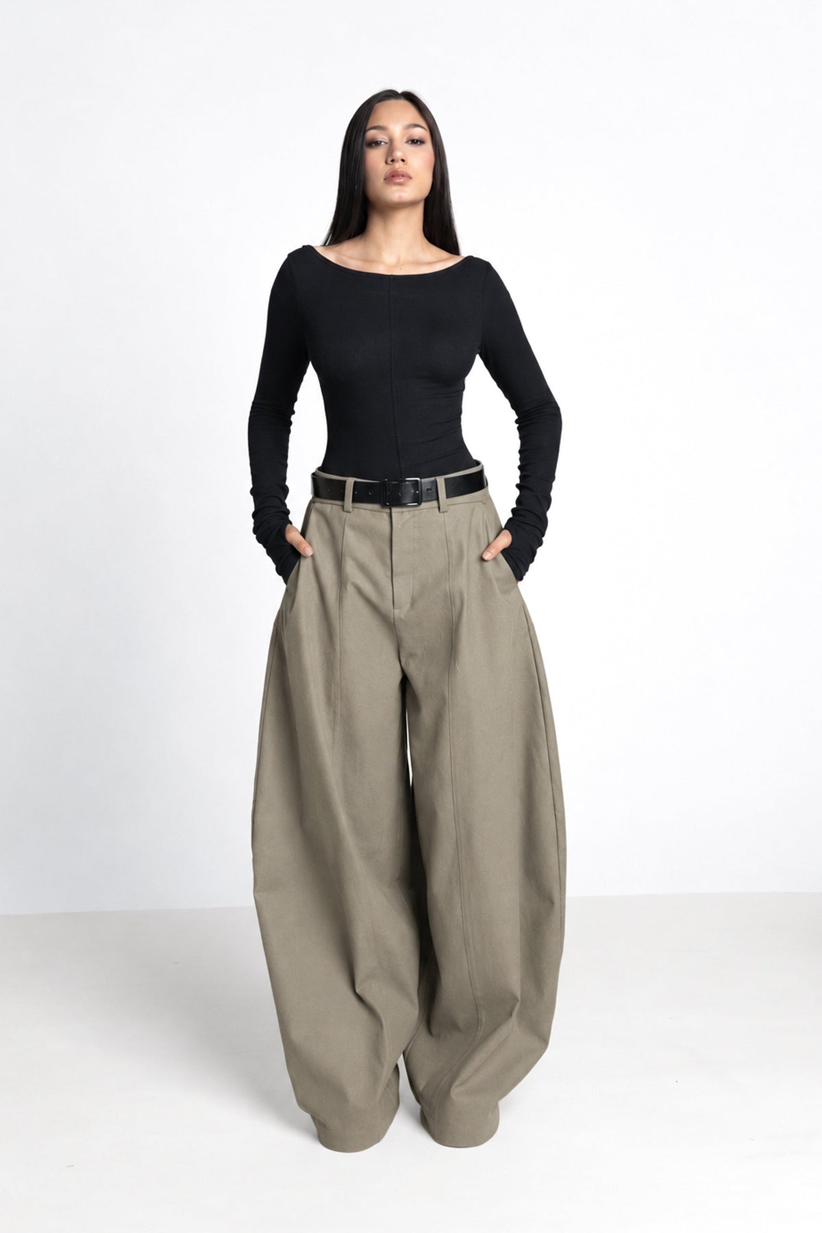 ERYX PANTS GREY -  Cotton