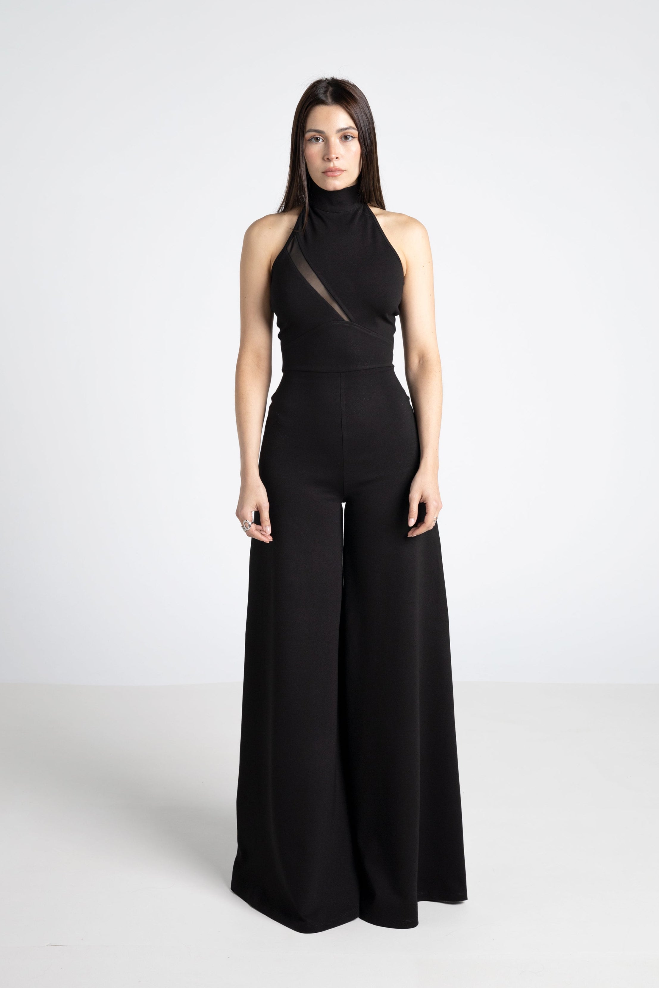 Itala Halter Backless Jumpsuit